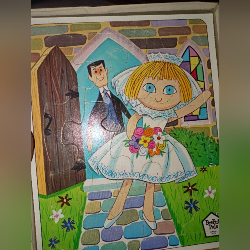 Whitman PeePul Pals 9- Children Puzzles -1967 - Picture 10 of 11
